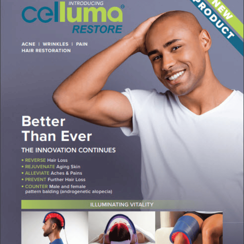 Hair Restoration Spavaro Celluma Led Light Therapya